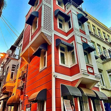 Taksim Red Suite Istambul Exterior foto